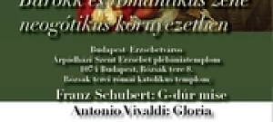 Schubert G-dúr mise és Vivaldi Gloria a Rózsák terei templomban